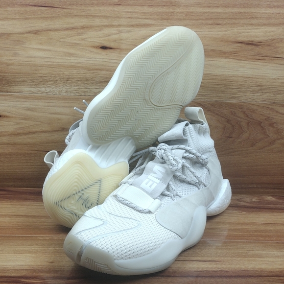 adidas Other - Adidas Crazy BYW PRD Pharrell "Now is Her Time" Cream White EG7727 Sz 11 NEW